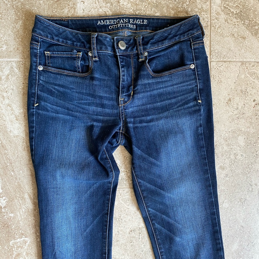 American Eagle skinny jeans size 8 Long